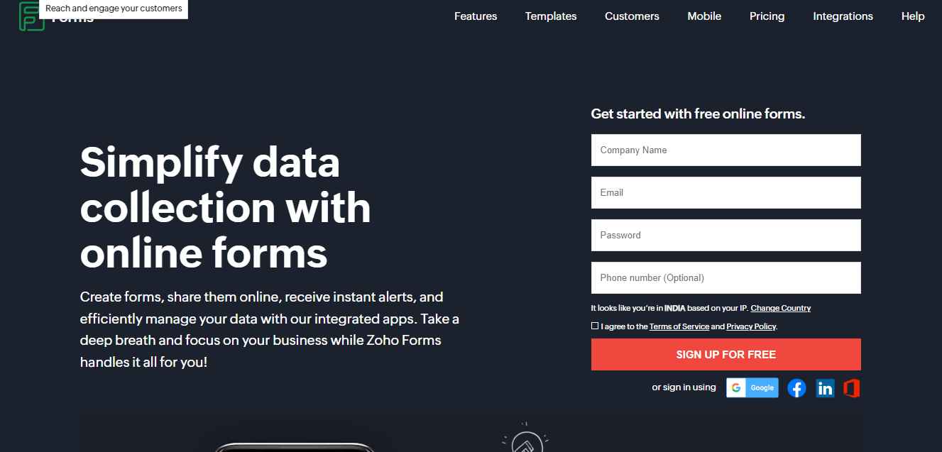 Zoho Forms