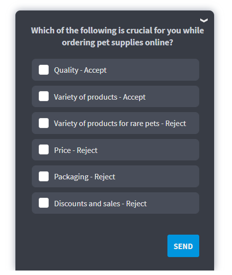 Add secondary criteria to zero in on your relevant audience