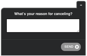 canceling